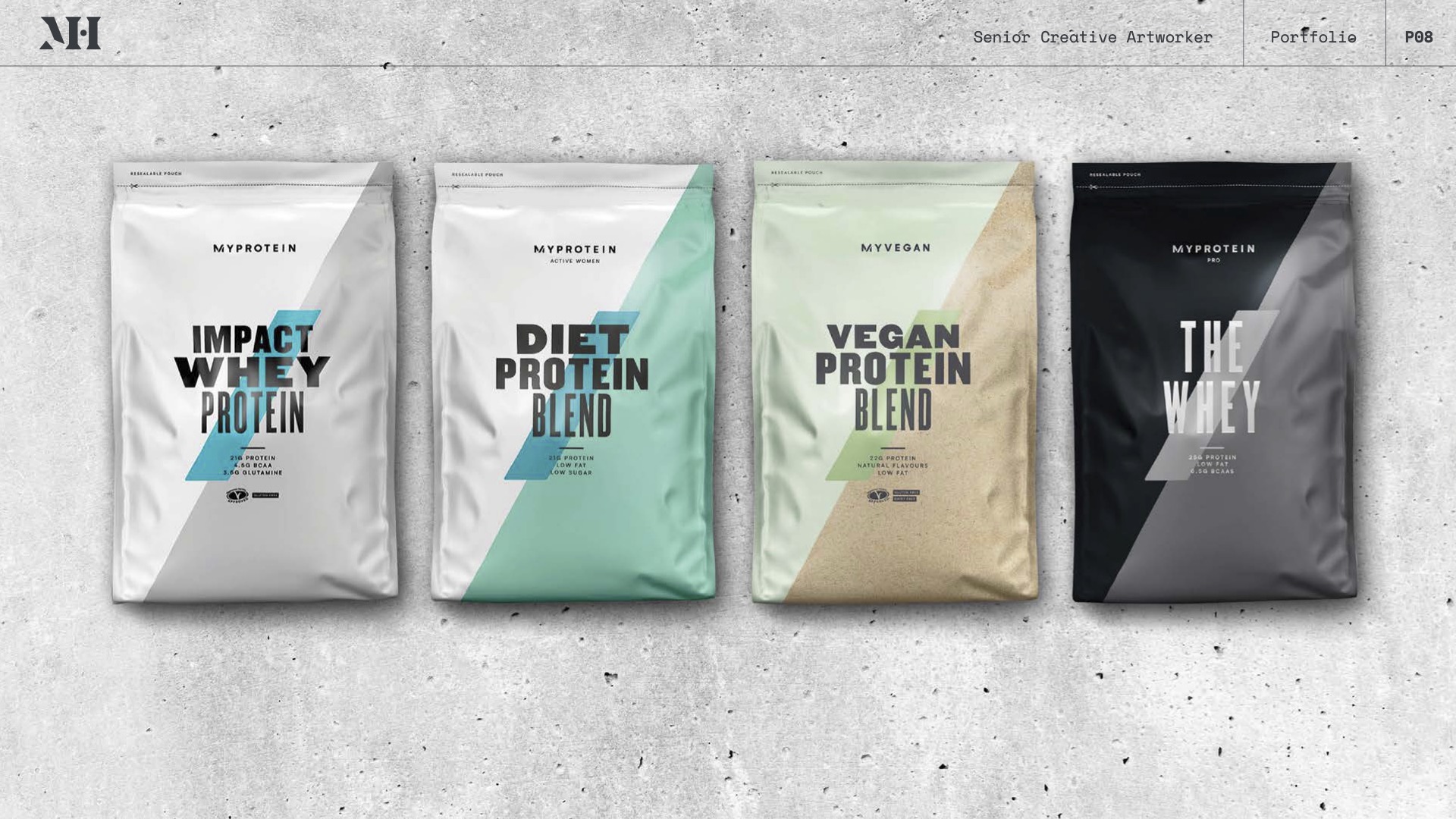 Myprotein new design concept